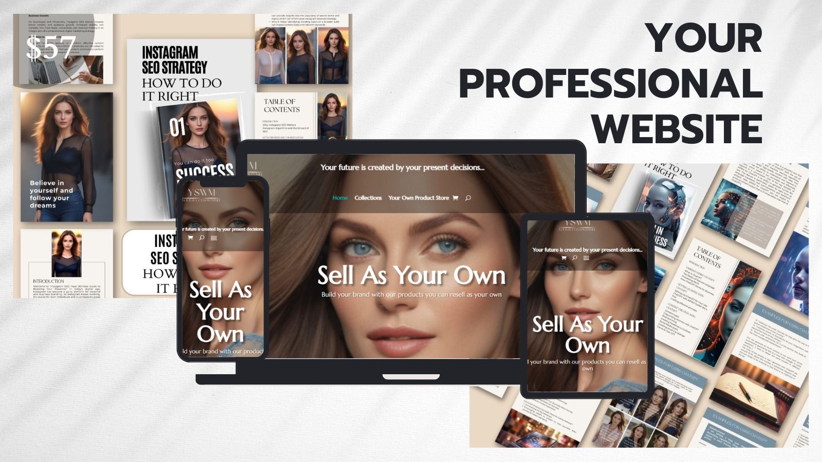 your professional website